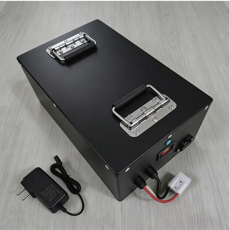 خلية بطارية ليثيوم 60 فولت 100 - مراجعة 60V 50Ah Electric Scooter Battery وسعره