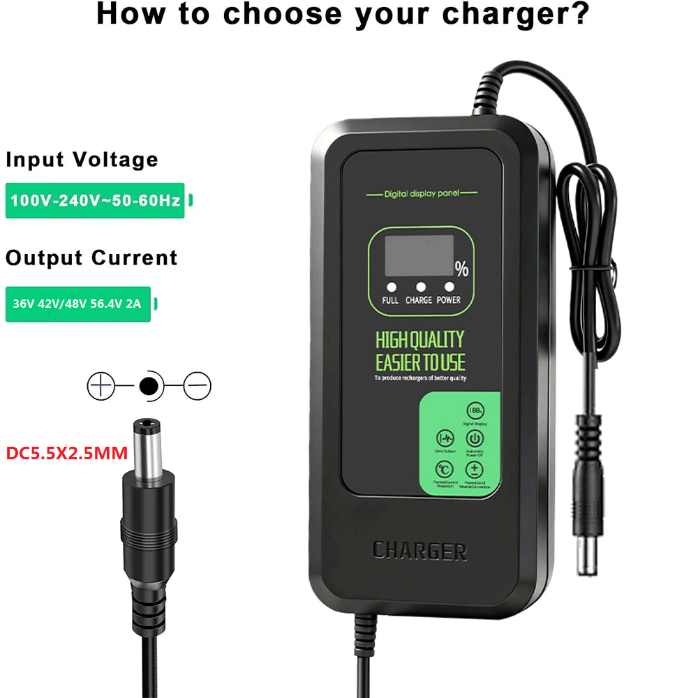 شاحن بطارية ليثيوم محدث حديثًا - مراجعة 84V 20A Smart Charger وسعره