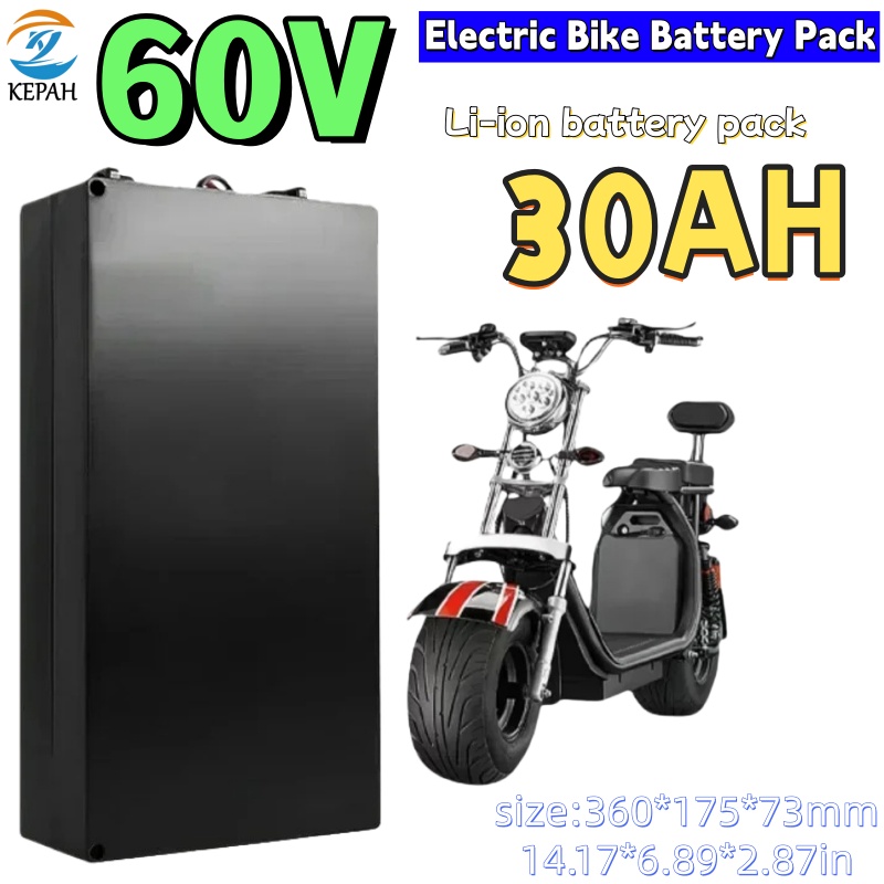 بطارية ليثيوم 60 فولت 20 أمبير - مراجعة 60V 50Ah Electric Scooter Battery وسعره