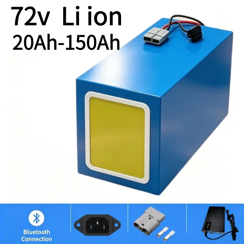 بطارية ليثيوم أيون 72 فولت بسع - مراجعة 72V 40Ah Lifepo4 Battery Pack وسعره