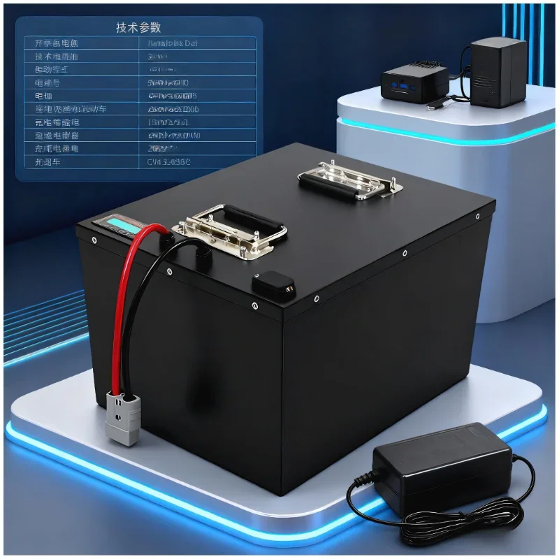 حزمة بطارية LIFEPO4 مع BMS 72V - مراجعة 72V 40Ah Lifepo4 Battery Pack وسعره