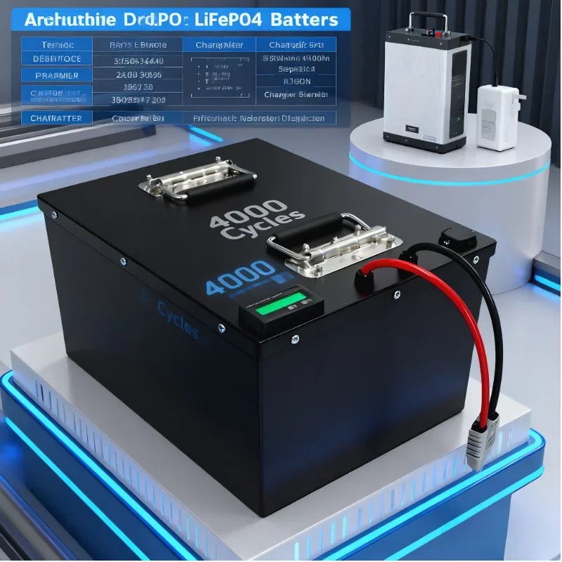 حزمة بطارية LIFEPO4 مع BMS 72V - مراجعة 72V 40Ah Lifepo4 Battery Pack وسعره