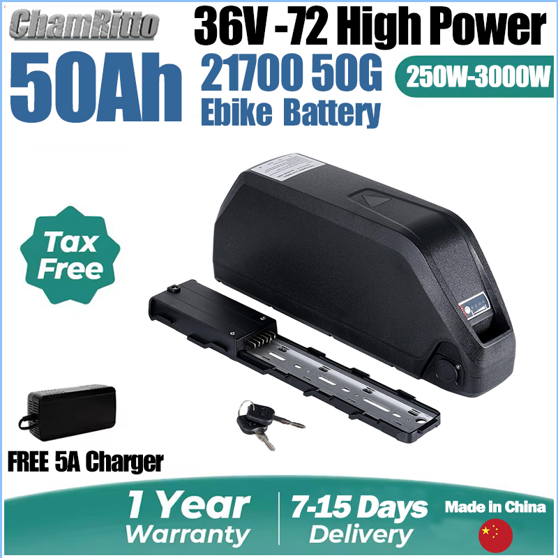 بطارية دراجة كهربائية 48 فولت  - مراجعة 60V 50Ah Electric Scooter Battery وسعره