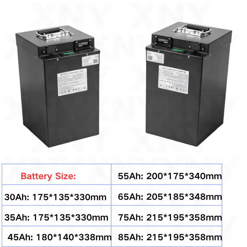 بطارية ليثيوم أيون 60 فولت بسع - مراجعة 72V 40Ah Lifepo4 Battery Pack وسعره